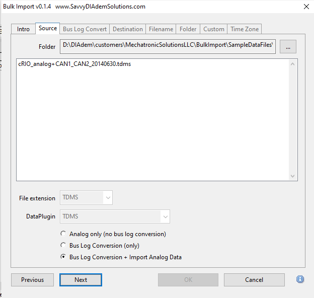 CAN LIN FlexRay bus log data plus analog data